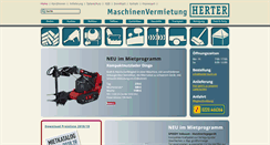 Desktop Screenshot of herter-bonn.de